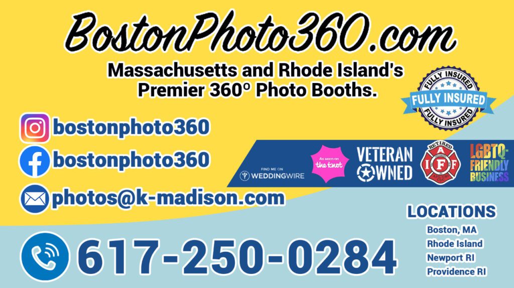 BostonPhoto360 - 360 Photo Booth Rental in Massachusetts for weddings, corporate events, and parties.