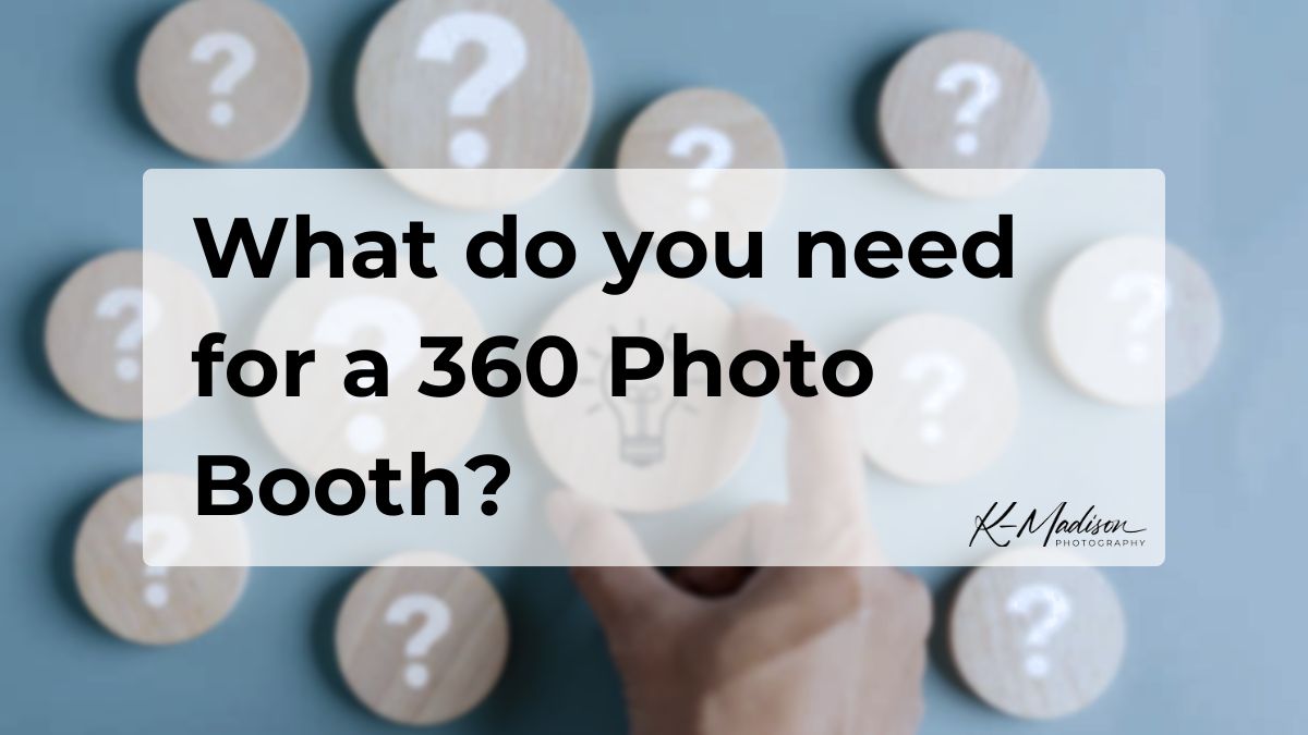 What do you need for a 360 Photo Booth?