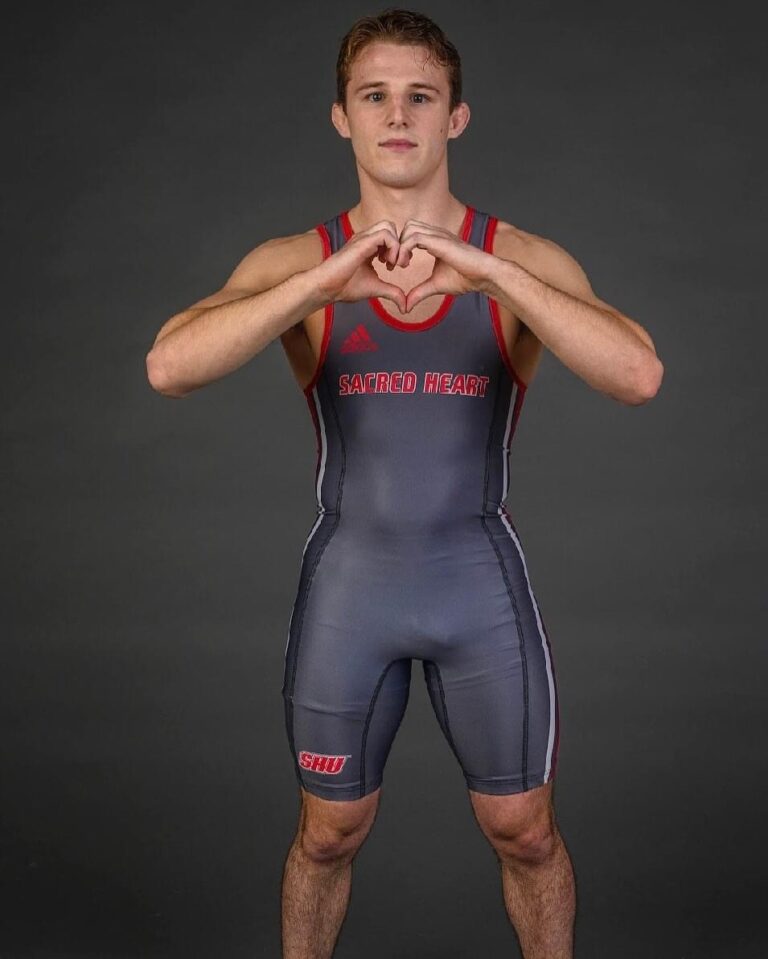 Andrew Fallon, NCAA Division I wrestler and MBA student at Sacred Heart University